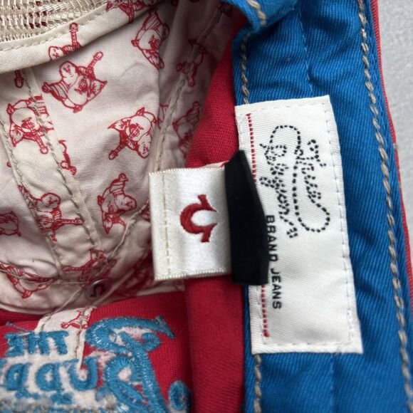 Rare Vintage True Religion Hat Cap Buddha Distressed Adjustable Embroidered Y2K - Picture 7 of 16